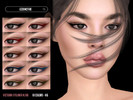 Sims 4 — IMF Victoria Eyeliner N.190 by IzzieMcFire — Victoria Eyeliner N.190 contains 10 colors in HQ texture.