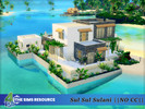 Sims 4 — Sul Sul Sulani by Bozena — The house is located in the Lani St.Taz . Sulani Lot: 40 x 30 Value: $ 143 207 Lot