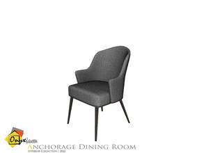 Sims 3 — Anchorage Dining Chair by Onyxium — Onyxium@TSR Design Workshop Dining Room Collection | Belong To The 2022 Year
