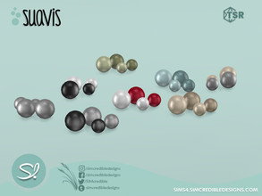Sims 4 — Suavis Spheres sculpture by SIMcredible! — by SIMcredibledesigns.com available at TSR 8 colors variations