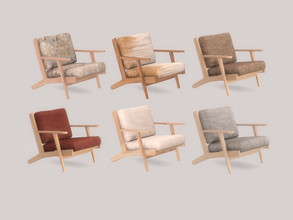 Sims 4 — Living Room Corner Living Chair by ung999 — Living Room Corner Living Chair Color Options : 6