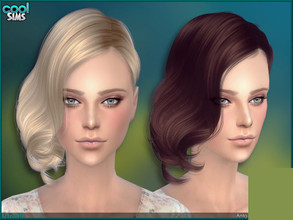 Sims 4 — Anto - Aphrodite (Hair) by Anto — Hairdo inspired in Lady Gaga