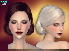 Sims 4 — Anto - Countess (Hair) by Anto — Hairdo inspired by Lady Gaga as The Countess in American Horror Story. Hope you