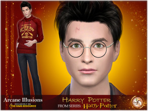 Sims 4 — SIM Harry Potter (inspiration) - ArcaneIllusions by BAkalia — Hello :) This is my version of Sim inspired by