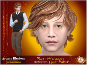 Sims 4 — SIM Ron Weasley (inspiration) - ArcaneIllusions by BAkalia — Hello :) This is my version of Sim inspired by Ron