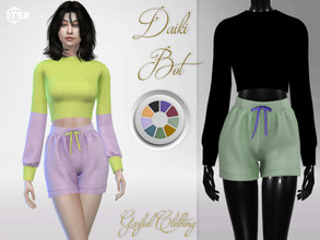 Sims 4 — Daiki Bot by Garfiel — - 7 colours - Everyday, party, formal - Base game compatible - HQ compatible