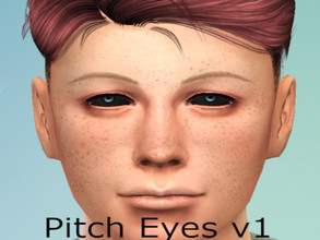 Sims 4 — Pitch Eyes by TehKingOfStupidity — Here are some new eye ive created, i call them the "Pitch Eyes"