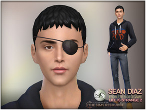 Sims 4 — SIM Sean Diaz (inspiration) by BAkalia — Hello :) This is my sim inspired by Sean Diaz from the video game Life