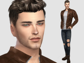 Sims 4 — Sean O'Pry by DarkWave14 — Download all CC's listed in the Required Tab to have the sim like in the pictures.