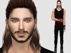Sims 4 — Jared Leto by DarkWave14 — Download all CC's listed in the Required Tab to have the sim like in the pictures.