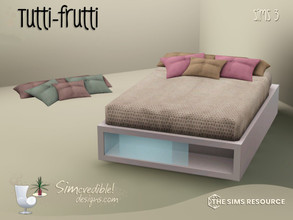 Sims 3 — Tutti-Frutti Cushions by SIMcredible! — by SIMcredibledesigns.com available at TSR