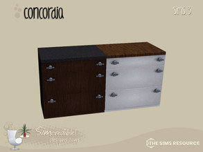 Sims 3 — Concordia Counter by SIMcredible! — by SIMcredibledesigns.com available at TSR