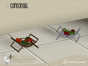 Sims 3 — Concordia Fruits Tray by SIMcredible! — by SIMcredibledesigns.com available at TSR