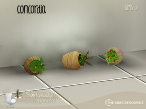 Sims 3 — Concordia Edible Herbs *Decor Only* by SIMcredible! — by SIMcredibledesigns.com available at TSR