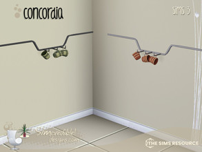 Sims 3 — Concordia Mugs Rack by SIMcredible! — by SIMcredibledesigns.com available at TSR