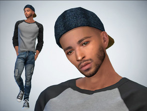Sims 4 — Marcus Person by nypisnina — Male sim. Mostly TSR CC used. Added Kijikos 3D eyelashes and used Kijikos