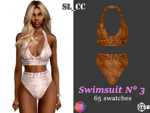 Sims 4 — SL_Swimsuit_3 by SL_CCSIMS — -New mesh- -65 swatches- -Teen to elder- -All Maps- -All Lods- -HQ- -Catalog