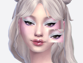 Sims 4 — Pixie Dust Eyeshadow by Sagittariah — base game compatible 4 swatches properly tagged enabled for all occults