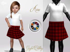 Sims 4 — Arisu by Garfiel — - 9 colours - Everyday, party, formal - Base game compatible - HQ compatible