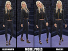 Sims 4 — Model Poses (Pose Pack) by GleeSimDays — Model poses to use In-Game - Includes 4 poses - Custom Thumbnail