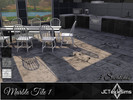 Sims 4 — Marble Tile 1 by JCTekkSims — Created by JCTekkSims.