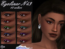 Sims 4 — Eyeliner N43 by qLayla — The eyeliner is : - base game compatible. - allowed for teen, young adult, adult and
