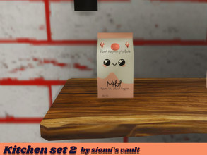 Sims 4 — Kitchen set II Milk by siomisvault — This cute milk is there to make your day better.Please treat this little
