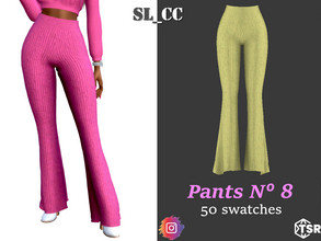 Sims 4 — SL_Pants_8 by SL_CCSIMS — -New mesh- -50 swatches- -Teen to elder- -Shadow&Bump Maps- -All Lods- -HQ-