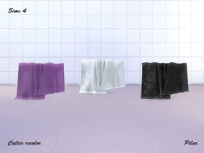 Sims 4 — Calice TowelTubColores by Pilar — Calice TowelTubColores