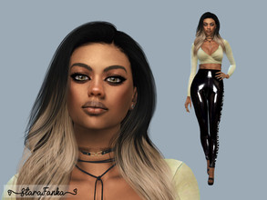 Sims 4 — Katrina Lambert by starafanka — DOWNLOAD EVERYTHING IF YOU WANT THE SIM TO BE THE SAME AS IN THE PICTURES NO