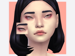 Sims 4 — Plumeria Eyeshadow by Sagittariah — base game compatible 5 swatches properly tagged enabled for all occults