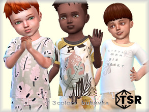 Sims 4 — Shirt Male tod by bukovka — Toddler T-shirt, boys only. Installed standalone, suitable for the base game, 3
