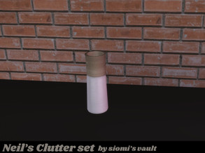 Sims 4 — Neil's Clutter Ceramic Vase 01 by Siomi's Vault by siomisvault — This one is a simple vase. I like it tho hope