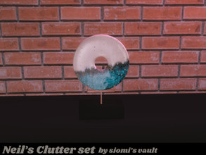 Sims 4 — Neil's Clutter Sculpture by Siomi's Vault by siomisvault — I have no idea how to call this sculpture so we will