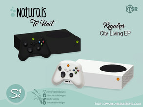 Sims 4 — Naturalis Game Console [Requires City Living] by SIMcredible! — by SIMcredibledesigns.com available exclusively