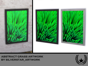 Sims 4 — Abstract Grass Artwork by Silverstar_Artwork — Abstract Grass Artwork by Silvertstar_Artwork