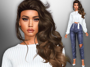 Sims 4 — Kim Fierro by divaka45 — Go to the tab Required to download the CC needed. DOWNLOAD EVERYTHING IF YOU WANT THE