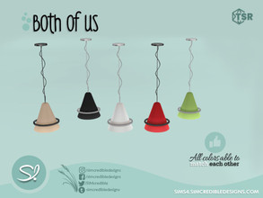 Sims 4 — Both of us Ceiling lamp pendant by SIMcredible! — by SIMcredibledesigns.com available exclusively at TSR 5