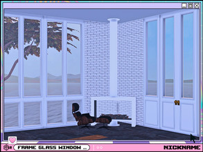 Sims 4 — frame window set by NICKNAME_sims4 — frame window set 12 package files. -frame glass window 1x1 S -frame glass