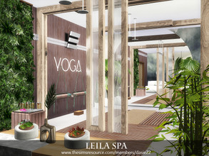 Sims 4 — Leila Spa by dasie22 — Leila Spa is a modern, elegant and relaxing room. Please, use code "bb.moveobjects