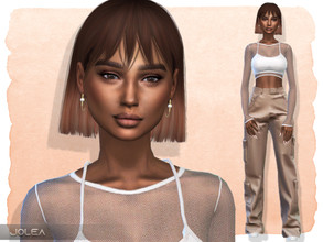 Sims 4 — Carli Arroyo by Jolea — If you want the Sim to look the same as in the pictures you need to download all the CC
