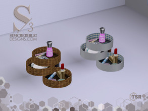 Sims 3 — Latitude Makeup Trays by SIMcredible! — SIMcredibledesigns.com