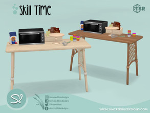 Sims 4 — Skill time DIY Cupcake factory 1 by SIMcredible! — by SIMcredibledesigns.com available at TSR 3 colors