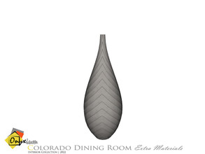 Sims 3 — Colorado Big Vase by Onyxium — Onyxium@TSR Design Workshop Dining Room Collection | Belong To The 2022 Year
