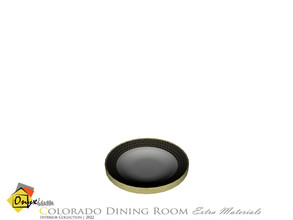 Sims 3 — Colorado Plates by Onyxium — Onyxium@TSR Design Workshop Dining Room Collection | Belong To The 2022 Year