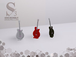 Sims 3 — Little Wonders Decor Guitar by SIMcredible! — SIMcredibledesigns.com