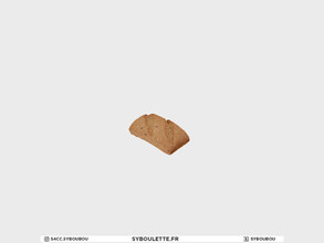 Sims 4 —  by Syboubou — This is a oat bread.