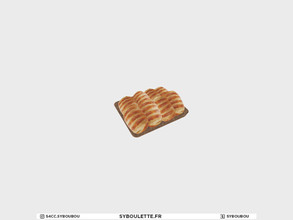 Sims 4 — Boulangerie - Decor pains au lait basket by Syboubou — This is a decor pains au lait basket.