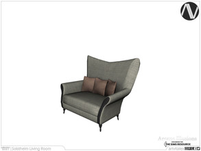 Sims 3 — Arcane Illusions | Solstheim Seat Single by ArtVitalex — Living Room Collection | All rights reserved | Belong