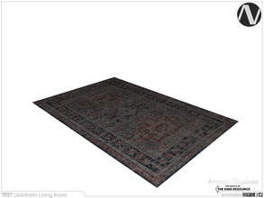 Sims 3 — Arcane Illusions | Solstheim Rug by ArtVitalex — Living Room Collection | All rights reserved | Belong to 2022